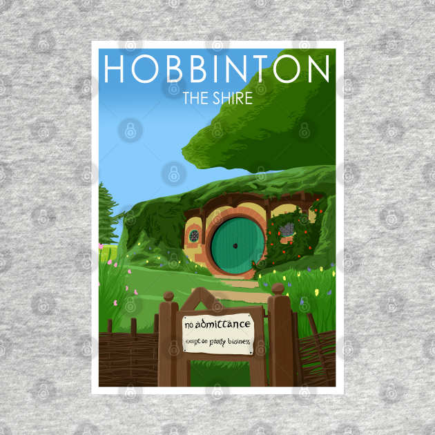 Hobbiton by Omega Art